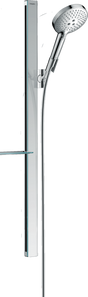 Hansgrohe Raindance Select S Shower Set 120 3jet With Unica'e Shower Rail 90 Cm And Shelf - Chrome - 27648000