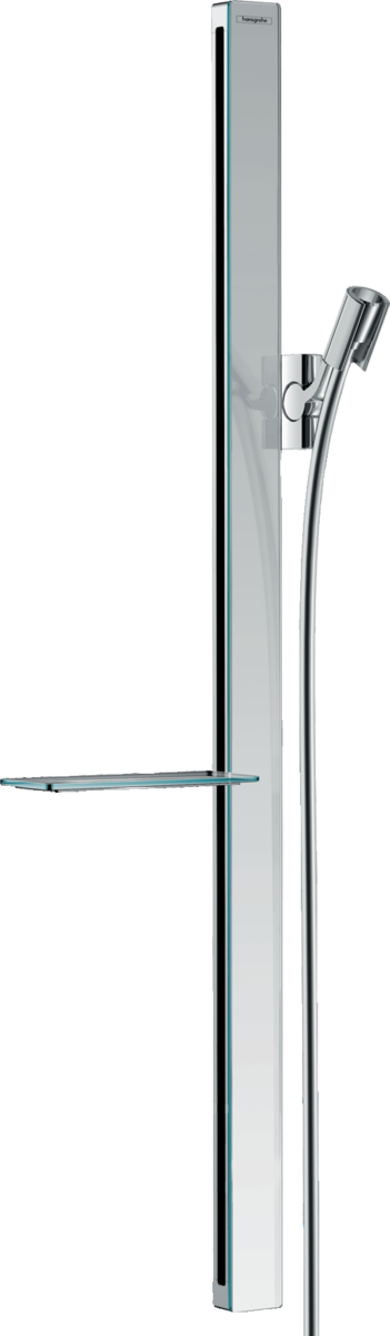 Hansgrohe Unica Shower Rail E 900 mm With Isiflex Shower Hose 1600 mm - Chrome - 27640000