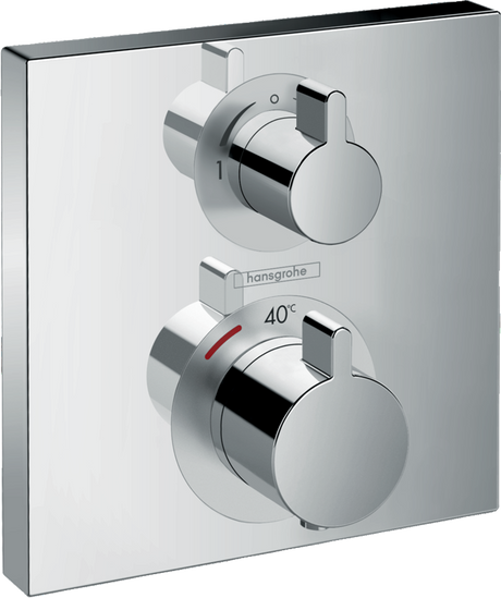 Hansgrohe Ecostat Square Thermostatic Mixer For Concealed Installation