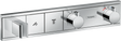 Hansgrohe Rainselect Thermostatic Mixer For Concealed Installation For 2 Outlets - Chrome - 15355000