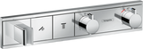 Hansgrohe Rainselect Thermostatic Mixer For Concealed Installation For 2 Outlets - Chrome - 15355000