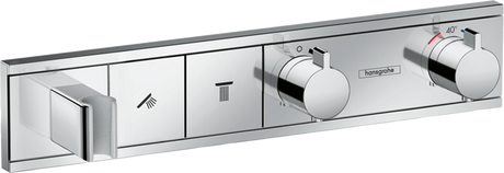 Hansgrohe Rainselect Thermostatic Mixer For Concealed Installation For 2 Outlets - Chrome - 15355000