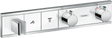 Hansgrohe Rainselect Thermostatic Mixer For Concealed Installation For 2 Outlets - White/Chrome - 15355400