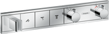 Hansgrohe Rainselect Thermostatic Mixer For Concealed Installation For 3 Outlets - Chrome - 15356000