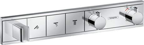 Hansgrohe Rainselect Thermostatic Mixer For Concealed Installation For 3 Outlets - Chrome - 15356000