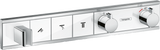 Hansgrohe Rainselect Thermostatic Mixer For Concealed Installation For 3 Outlets - White/Chrome - 15356400