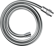 Hansgrohe Isiflex chrome shower hose 1250 mm with volume control and pivot connectors