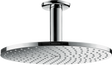 Hansgrohe Raindance S Overhead Shower 240 1jet Powderrain With Ceiling Connector - Chrome - 27620000