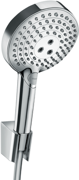 Hansgrohe Raindance Select S Shower Holder Set 120 3jet Powderrain With Shower Hose 1600 mm - Chrome - 27668000
