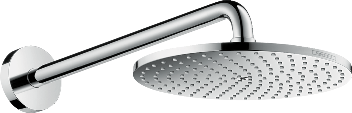 Hansgrohe Raindance S Overhead Shower 240mm chrome finish with Powderrain spray and shower arm