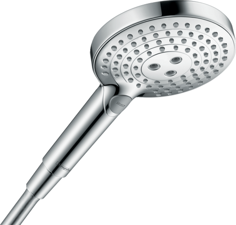 Hansgrohe Raindance Select S Hand Shower 120 3jet Powderrain Green - Chrome - 26516000