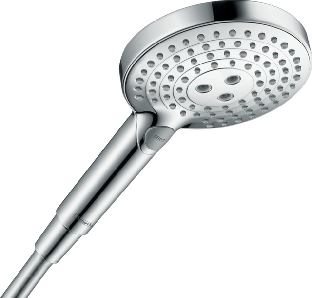 Hansgrohe Raindance Select S Hand Shower 120 3jet Powderrain Green - Chrome - 26516000