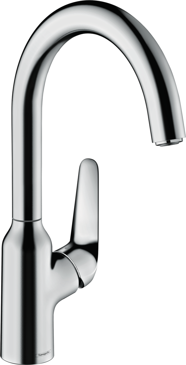 Hansgrohe Focus M42 Single Lever Kitchen Mixer 220 Single Spray Mode - Chrome - 71802000