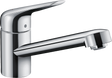 Hansgrohe Focus M42 Single Lever Kitchen Mixer 100 Coolstart Ecosmart Single Spray Mode - Chrome - 71809000