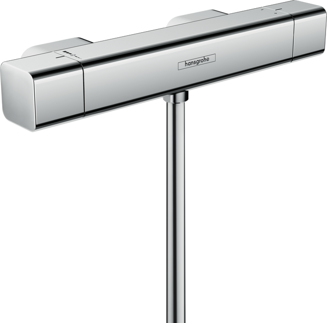 Hansgrohe Ecostat E Shower Thermostat For Exposed Installation - Chrome - 15773000