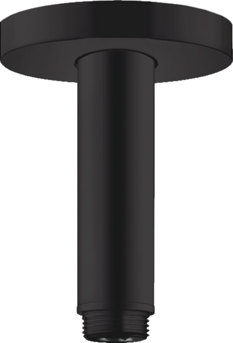 Hansgrohe Ceiling Connector S 100 mm - Matt Black - 27393670