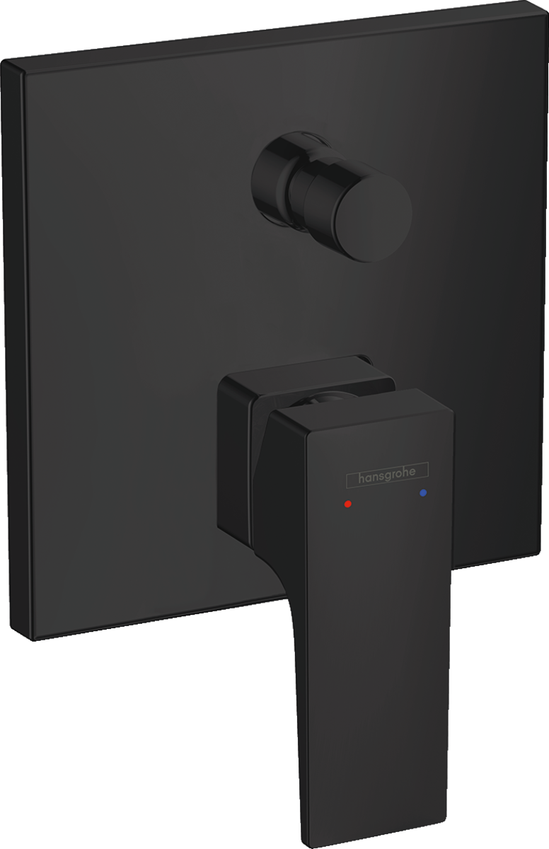 Hansgrohe Metropol Single Lever Manual Bath Mixer For Concealed Installation With Lever Handle - Matt Black - 32545670