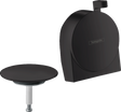 Hansgrohe Exafill S Finish Set Bath Filler Waste And Overflow Set - Matt Black - 58117670