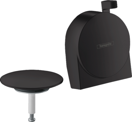Hansgrohe Exafill S Finish Set Bath Filler Waste And Overflow Set - Matt Black - 58117670