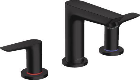 Hansgrohe Talis E 3-hole Basin Mixer With Pop-up Waste - Matt Black - 71733670