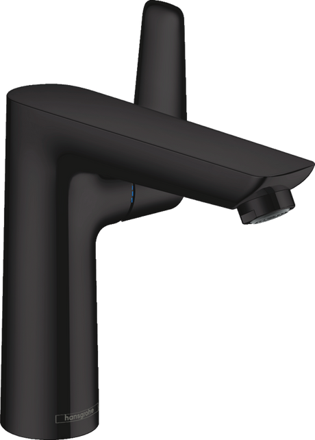 Hansgrohe Talis E Single Lever Basin Mixer 150 with Pop-up Waste - Matt Black - 71754670