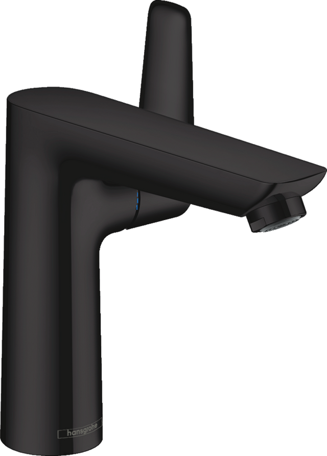Hansgrohe Talis E Single Lever Basin Mixer 150 with Pop-up Waste - Matt Black - 71754670