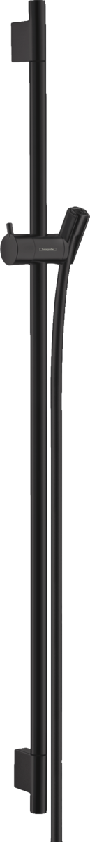 Hansgrohe Unica Shower Rail S Puro 900 mm With Isiflex Shower Hose 1600 mm - Matt Black - 28631670