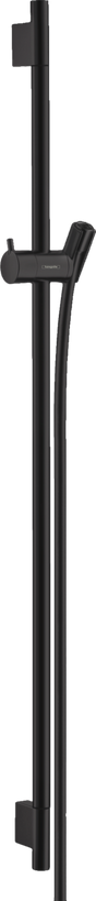 Hansgrohe Unica Shower Rail S Puro 900 mm With Isiflex Shower Hose 1600 mm - Matt Black - 28631670