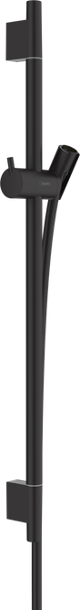 Hansgrohe Unica Shower Rail S Puro 650mm with Isiflex Shower Hose 1600mm - Matt Black - 28632670
