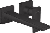 Hansgrohe Metropol Single Lever Basin Mixer with Lever Handle For Concealed Installation with Spout 225mm - Matt Black - 32526670