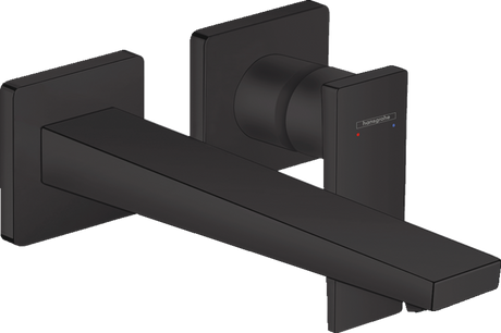 Hansgrohe Metropol Single Lever Basin Mixer with Lever Handle For Concealed Installation with Spout 225mm - Matt Black - 32526670