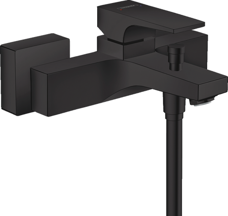 Hansgrohe Metropol Single Lever Manual Bath Mixer For Exposed Installation With Lever Handle - Matt Black - 32540670