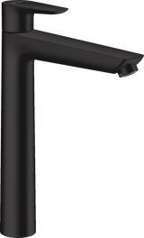 Hansgrohe Talis E Single Lever Basin Mixer 240 with Pop-up Waste - Matt Black - 71716670