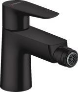 Hansgrohe Talis E Single Lever Bidet Mixer With Pop-Up Waste - Matt Black - 71720670