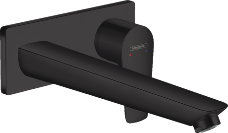 Hansgrohe Talis E Single Lever Basin Mixer For Concealed Installation With Spout 225 mm - Matt Black - 71734670