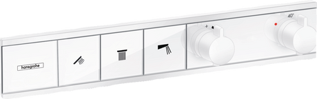 Hansgrohe Rainselect Thermostat For Concealed Installation For 3 Functions - Matt White - 15381700