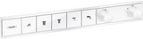 Hansgrohe Rainselect Thermostat For Concealed Installation For 5 Functions - Matt White - 15384700