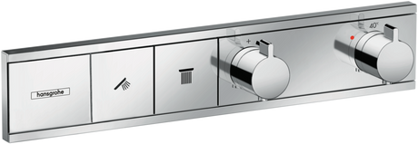 Hansgrohe RainSelect Thermostat For Concealed Installation For 2 Functions - Chrome - 15380000