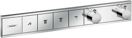 Hansgrohe Rainselect Thermostat For Concealed Installation For 4 Functions - Chrome - 15382000