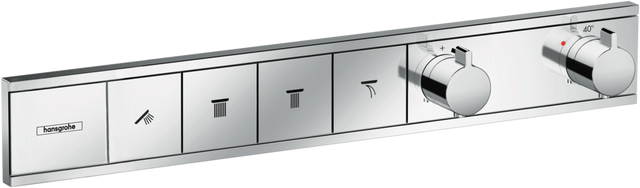 Hansgrohe Rainselect Thermostat For Concealed Installation For 4 Functions - Chrome - 15382000