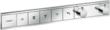 Hansgrohe Rainselect Thermostat For Concealed Installation For 5 Functions - Chrome - 15384000