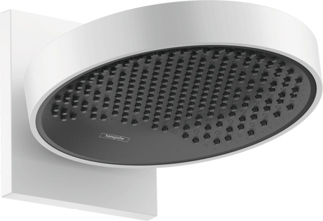 Hansgrohe Rainfinity Overhead Shower 250 1jet EcoSmart 9 L/min With Wall Connector - Matt White - 26227700