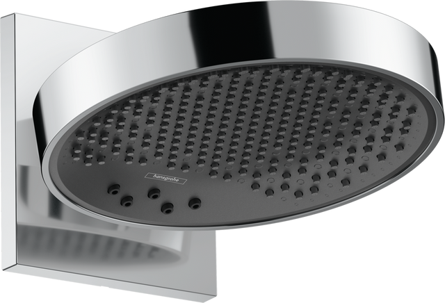 Hansgrohe Rainfinity Overhead Shower 250 3jet EcoSmart 9 L/min with Wall Connector - Chrome - 26233000