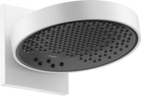 Hansgrohe Rainfinity Overhead Shower 250 3jet EcoSmart 9 L/min with Wall Connector - Matt White - 26233700