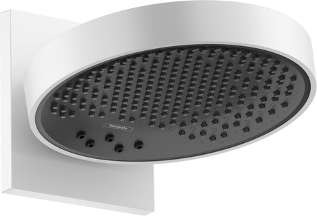 Hansgrohe Rainfinity Overhead Shower 250 3jet EcoSmart 9 L/min with Wall Connector - Matt White - 26233700