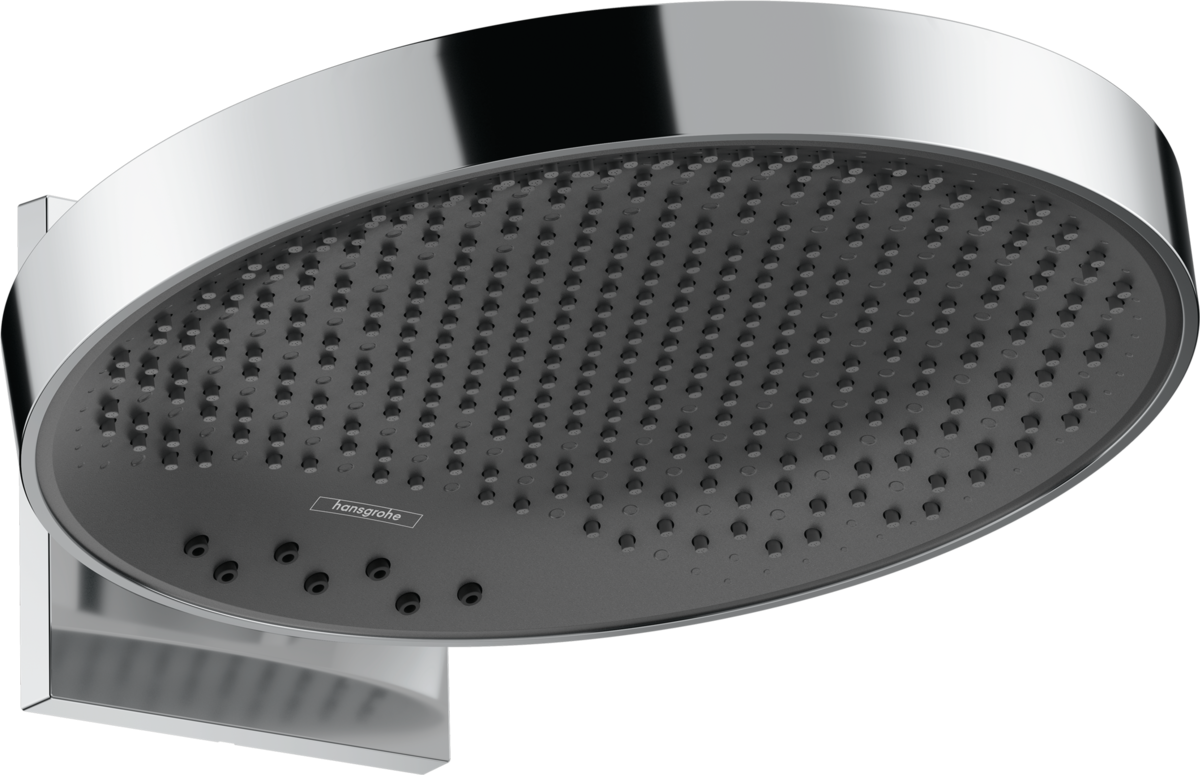 Hansgrohe Rainfinity Overhead Shower 360 3jet With Wall Connector - Chrome - 26234000
