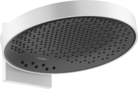 Hansgrohe Rainfinity Overhead Shower 360 3jet With Wall Connector - Matt White - 26234700