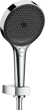 Hansgrohe Rainfinity Shower Holder Set 130 3jet With Shower Hose 160mm -  Chrome - 26851000
