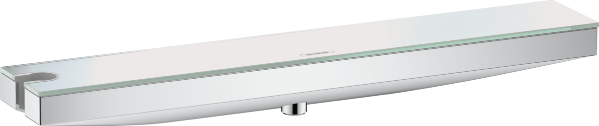Hansgrohe Rainfinity Wall Outlet Porter 500 with Shower Holder And Shower Shelf Left - Chrome - 26843000