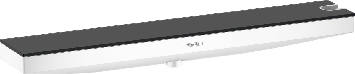 Hansgrohe Rainfinity Wall Outlet Porter 500 With Shower Holder And Shower Shelf Right - Matt White - 26858700